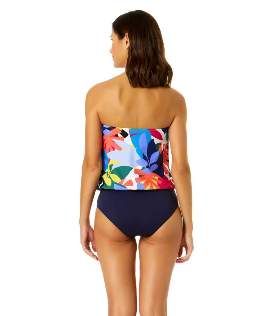 anne_cole_one_piece_tropi_1.webp Anne Cole: One Piece Tropic Stamp Bandeau Blouson Swimsuit