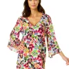 Anne Cole: Sun Blossom Flounce Tunic Cover Up
