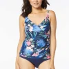 Beach House: Monterey Tropical Admiral Wrap Lola Tankini Top