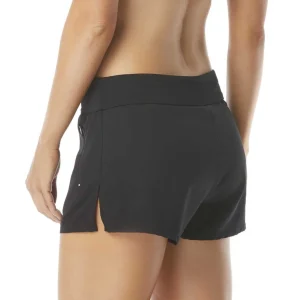 Beach House: Paloma Beach Solids Stretch Woven Beach Short
