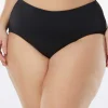 Beach House: Plus Size Beach Solids Chloe High Waist Bikini Bottom