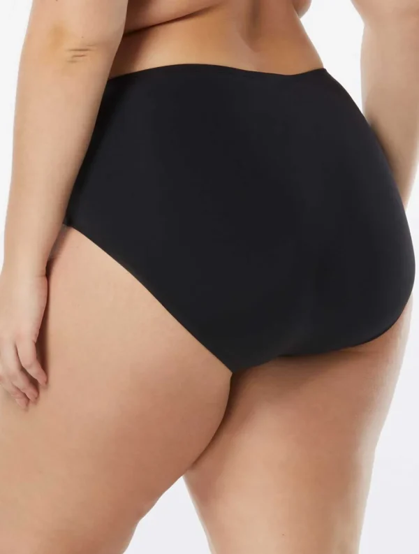 Beach House: Plus Size Beach Solids Chloe High Waist Bikini Bottom