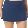 Beach House: Plus Size Emma Pull On Swim Skort