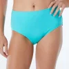 Beach House: Solid Chloe High Waisted Bikini Bottom