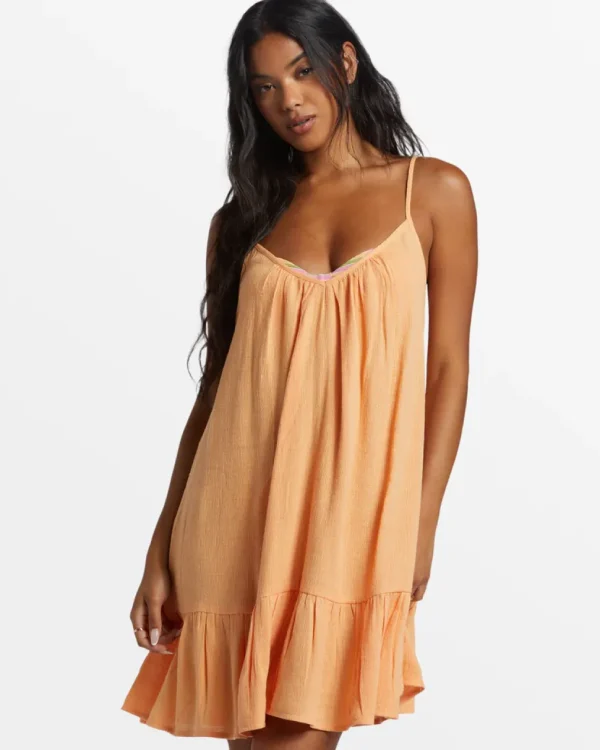 Billabong: Beach Vibes Solid Tank Dress Cover-Up