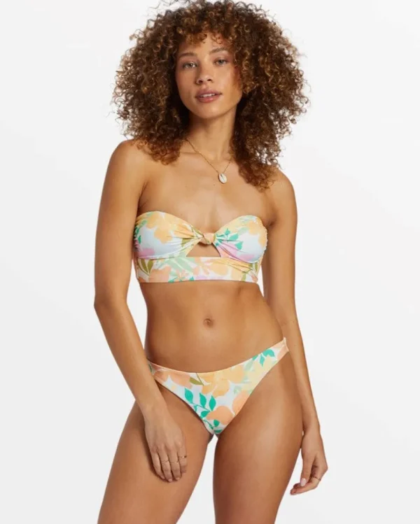 Billabong: Sweet Aloha Knotted Bandeau Bikini Top