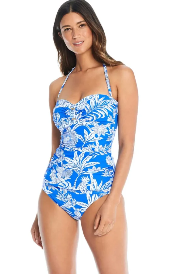 Bleu: A Place In Sun Draped Bandini Top