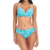 Bleu: Coastal Cool Over The Shoulders D-Cup Bikini Top