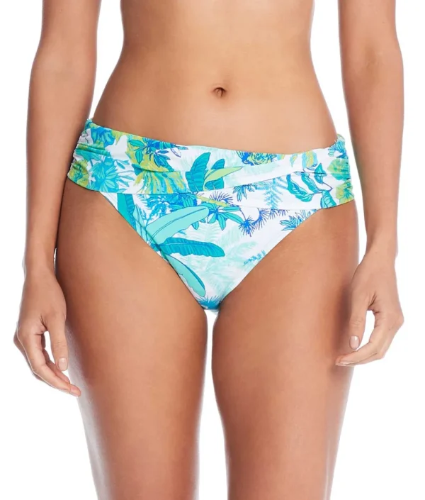 Bleu: What's New Pussycat Sarong Hipster Bikini Bottom