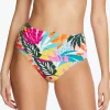 Bleu: Wild At Heart High Waisted Bikini Bottom