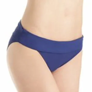 Captiva: Solid Fold Over High Waist Brief