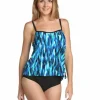 Ceeb: One Piece Oasis Fauxkini Swimsuit