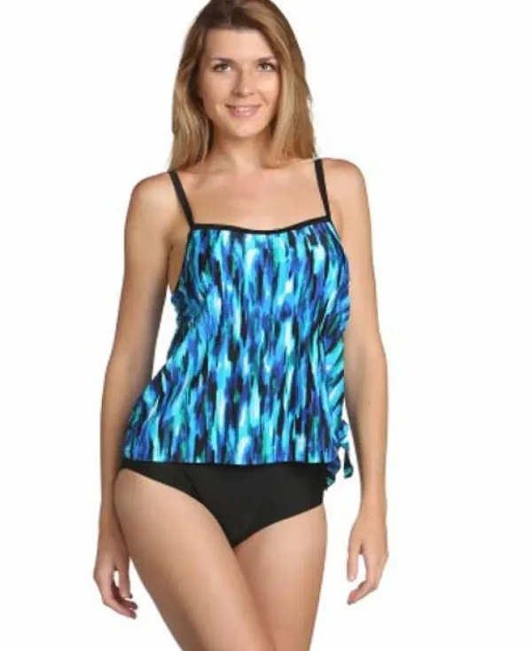 Ceeb: One Piece Oasis Fauxkini Swimsuit