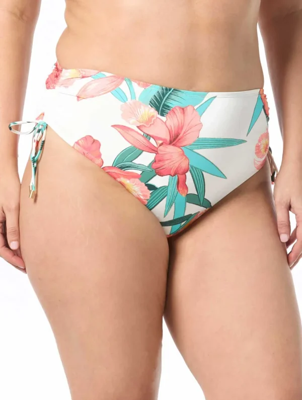 Coco Reef: Island Flora Shirred High Waist Bikini Bottom