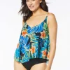 Coco Reef: Paradise Garden Captivate Mesh Tankini Top