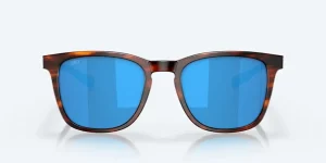 Costa: Sullivan 191 Matte Tortoise Blue Mirror Polarized