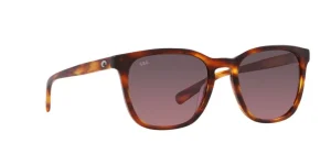 Costa: Sullivan MatteTortoise Rose Gardient Polarized Sunglasses