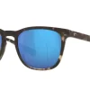 Costa: Sullivan Shiny Black Blue Mirror Polarized
