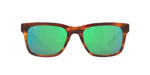 Costa: Tybee 10 Tortoise Green Mirror Polarized Sunglasses