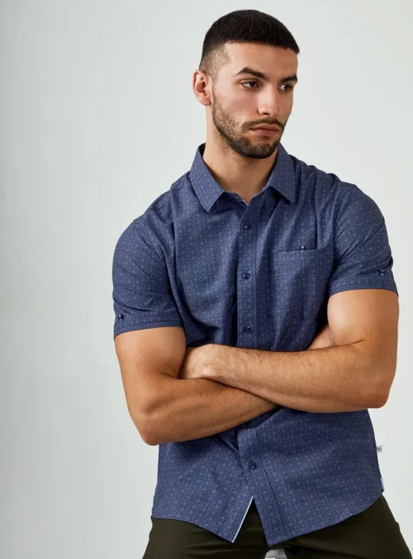 7 Diamonds: Casablanca Short Sleeve Shirt