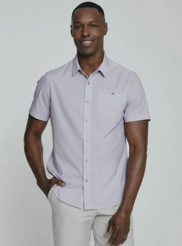 7 Diamonds: Palm Short Sleeve Shirt