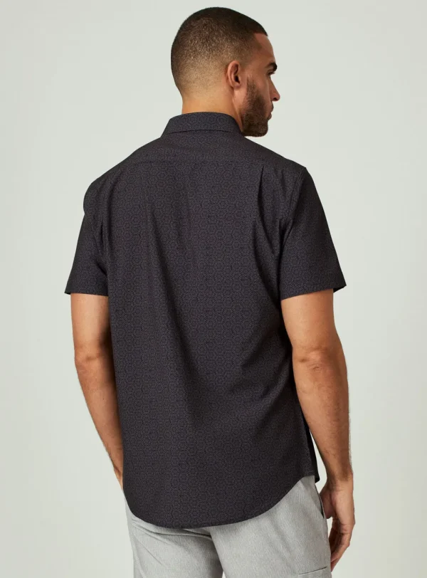 7 Diamonds: Praia Short Sleeve Shirt