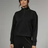 7 Diamonds: Women's Rev Crop Quarter-Zip Pullover