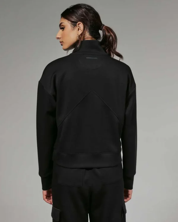 7 Diamonds: Women's Rev Crop Quarter-Zip Pullover