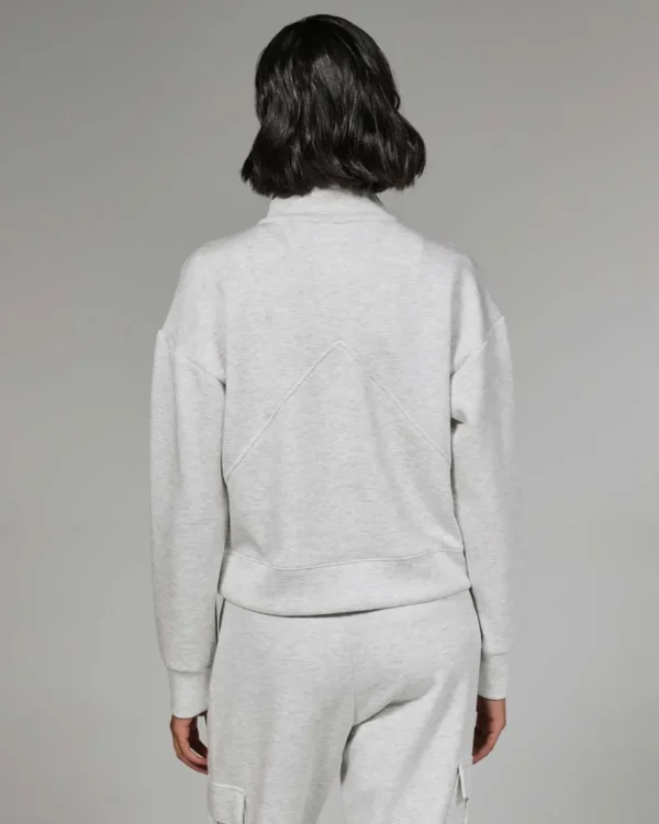 7 Diamonds: Women's Rev Crop Quarter-Zip Pullover