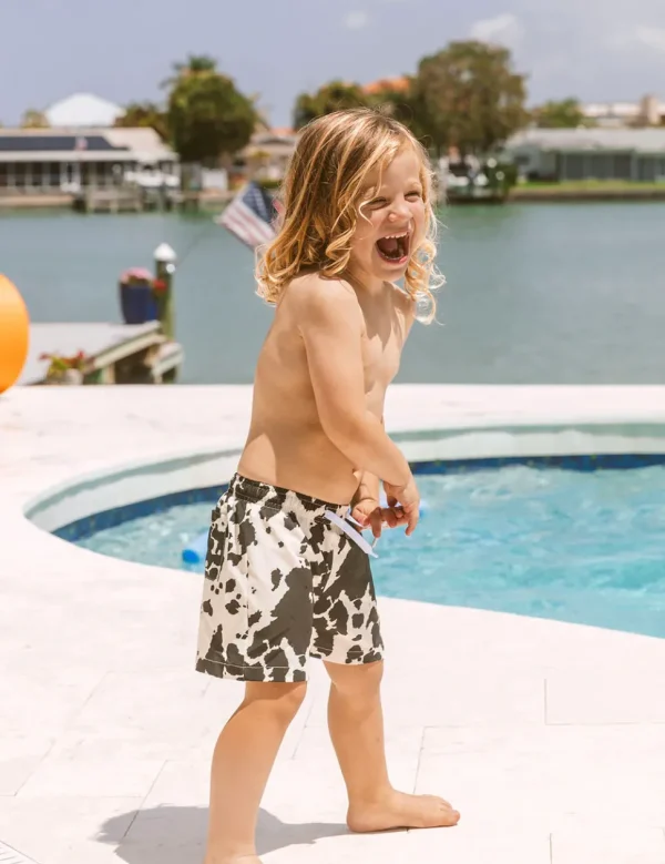 Duvin: Boys Cowkids Swim Short