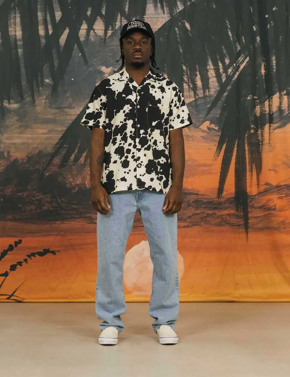 duvin_cow_leisure_stretch_0.webp Duvin: Cow Leisure Stretch Shirt