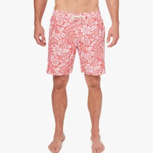 Fair Harbor: The Anchor Red Hawaiian Floral Volley