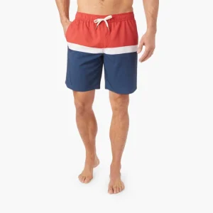 Fair Harbor: The Anchor Red Colorblock Volley