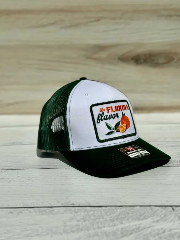 Florida Flavor: Orange Grove Green/White Hat