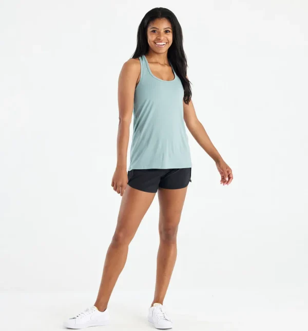 Free Fly: Women's Bamboo Motion Racerback Tank