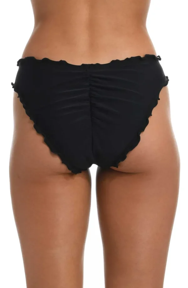 Hobie: Solids Ruffled Hipster Pant