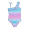 Hula Star:One Piece Altantis Mermaid Ruffle Tank