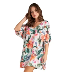 Jantzen: Hawaiian Terrace Celia Tunic Cover Up