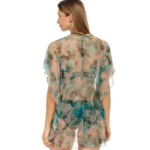 Jordan Taylor: Mesh Abstract Kaftan