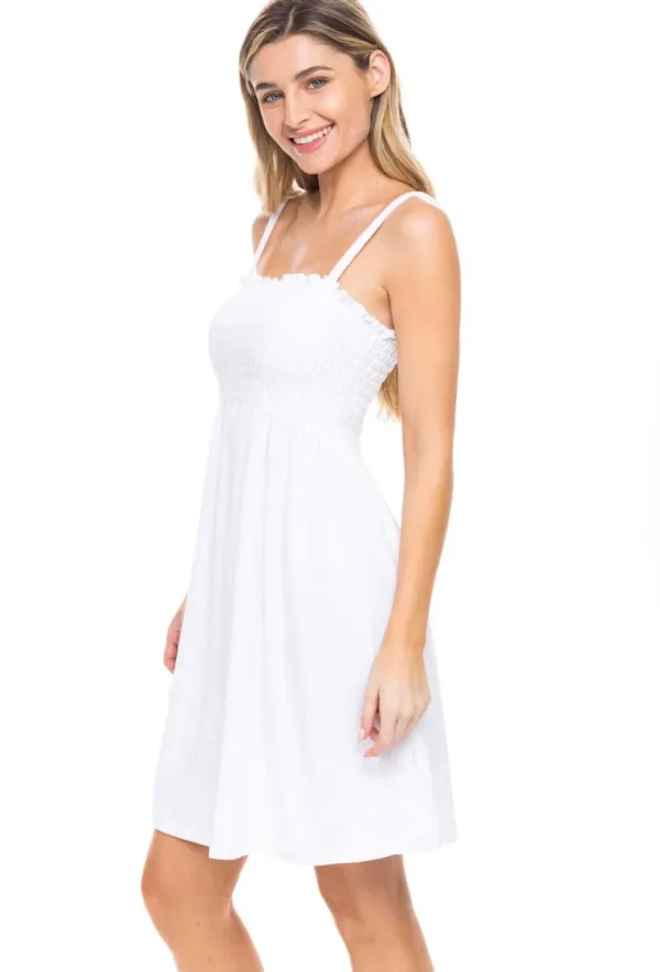 Jordan Taylor: Terry Smocked Tank Dress