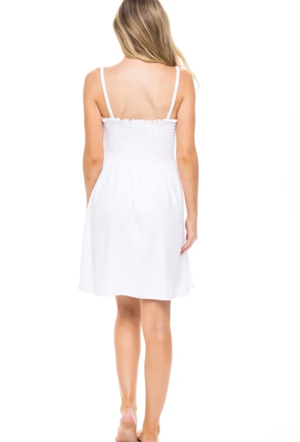 Jordan Taylor: Terry Smocked Tank Dress