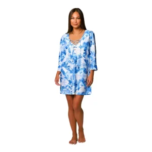 J.Valdi: Bluebell Lace Neck Tunic