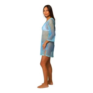 J.Valdi: Fiji Boat Neck Tunic Cover-Up