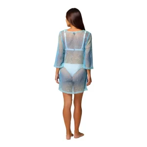 J.Valdi: Fiji Boat Neck Tunic Cover-Up