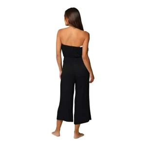 J.Valdi: Plus Size Kira Slub Bandeau Jumpsuit