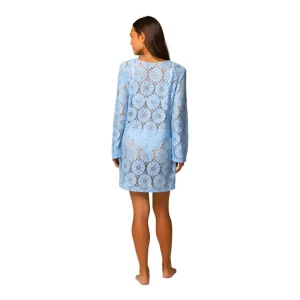 J.Valdi: Sunburst Bell Sleeve Tunic Cover-Up
