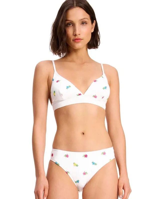 Kate Spade: Sea Garden French Cut Bra Bikini Top