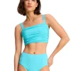Kate Spade: Solids Shirred Bra Bikini Top