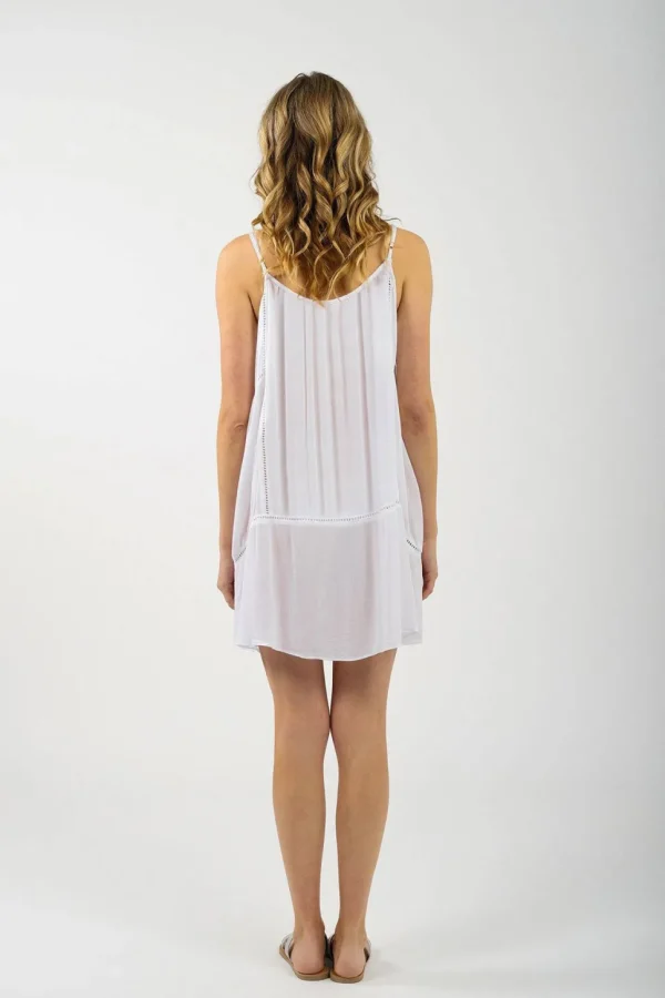 Koy Resort: Miami Solid Button Mini Dress