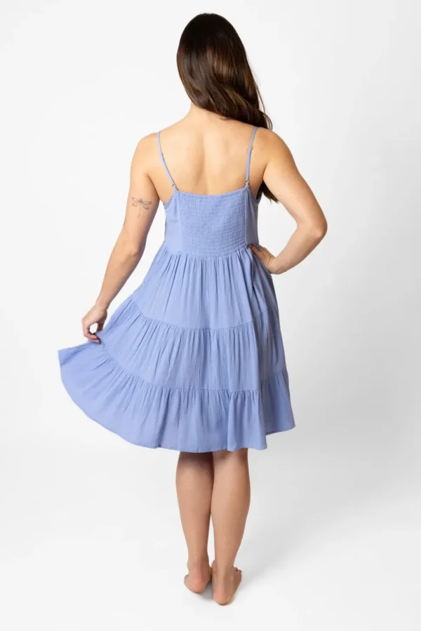 Koy Resort: Miami Solid Tiered Mini Dress